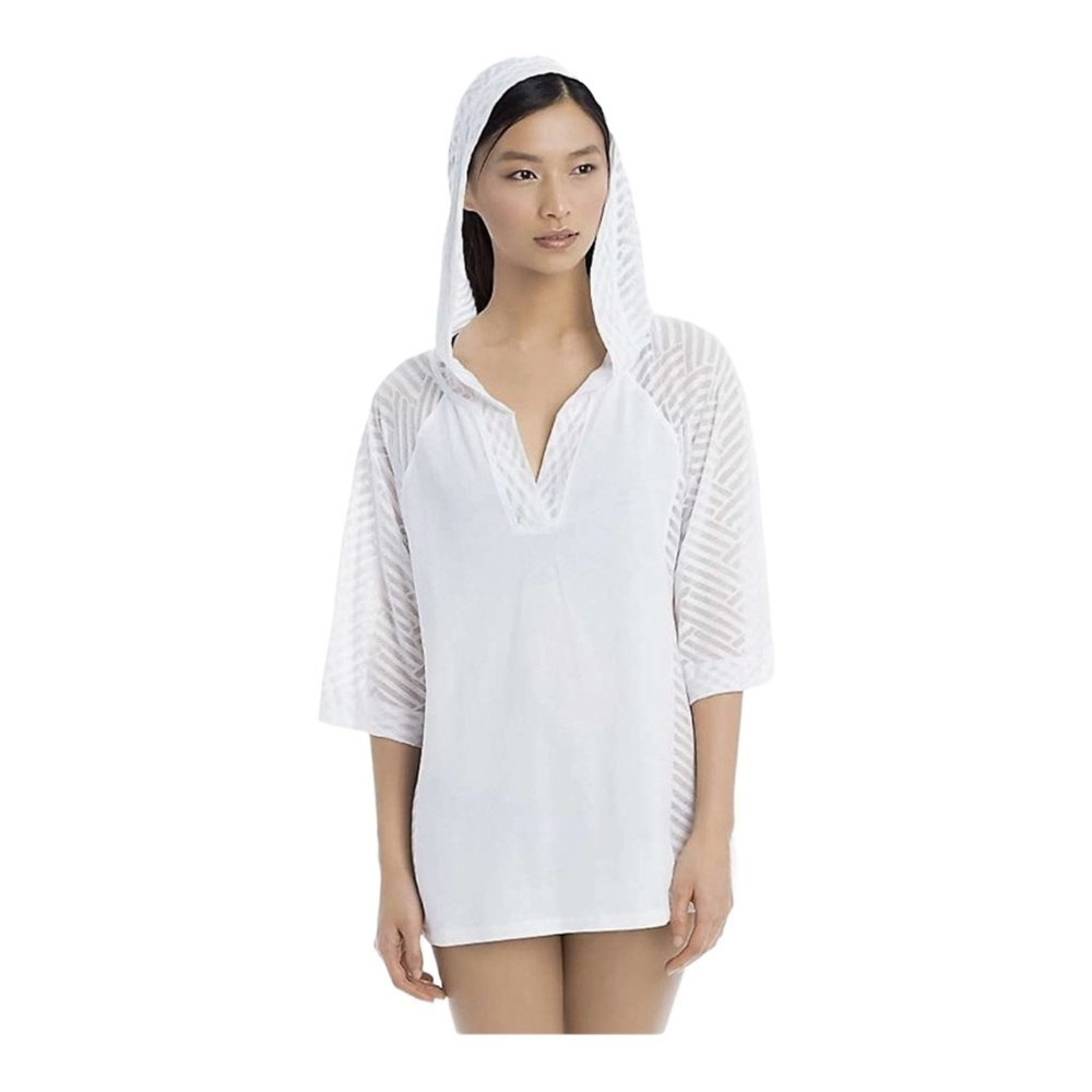 LOLE Women's Reggae Hoodie in white